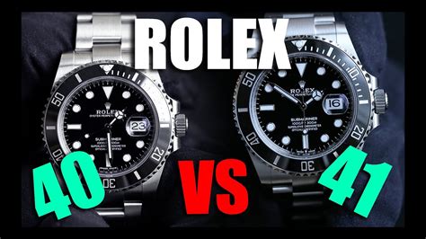 rolex submariner 40mm vs 41mm reddit|new Rolex Submariner 2022 price.